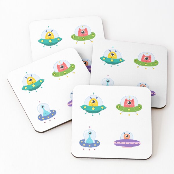 Item preview, beings from other worlds flying in their spaceships designed and sold by huape.