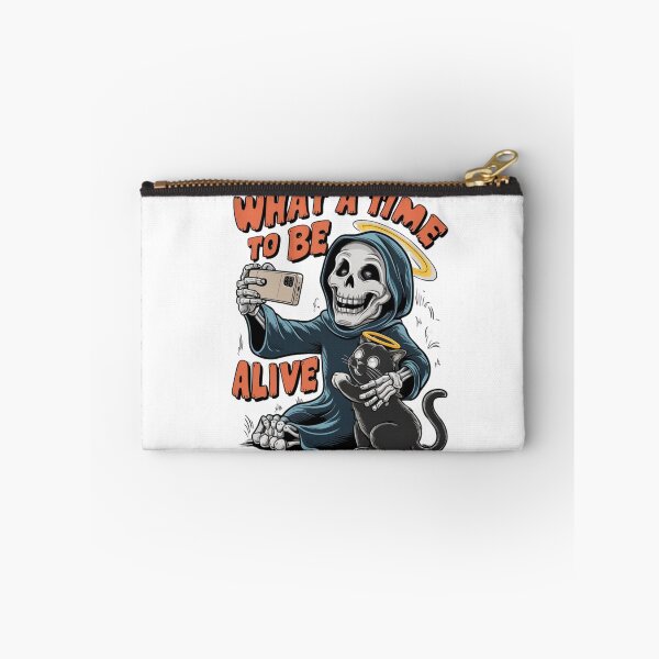 Item preview, "What a time to be alive" Design - Cute, Funny, and Spooky T-shirt  designed and sold by Kinyah88.