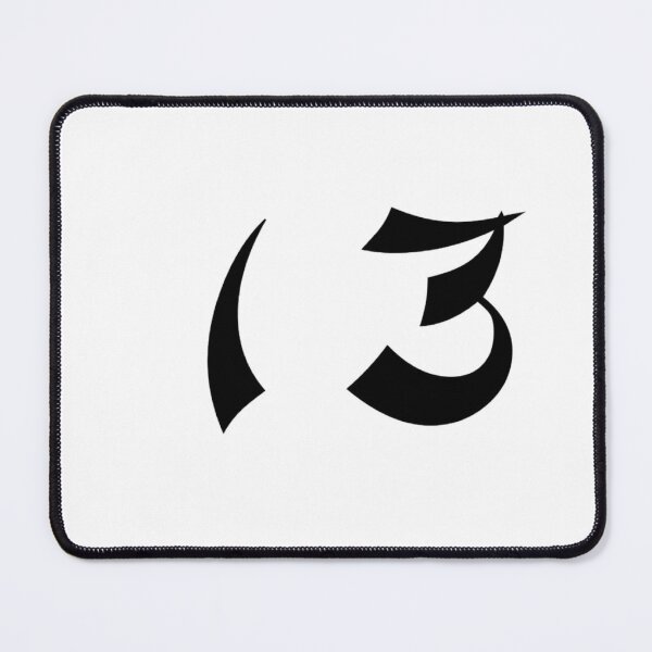 Item preview, 13, thirteen, black, shangai designed and sold by Numbers-Art.