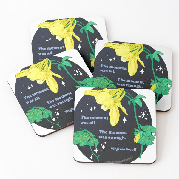 Item preview, Virginia Woolf: The moment was all The moment was enough designed and sold by fabfeminist.