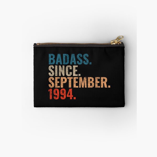 Item preview, Badass since September 1994 Vintage 1994 September birthday gift designed and sold by Teelogic.