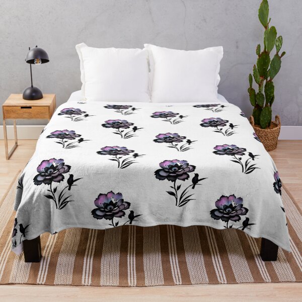 Aperçu de l'œuvre Stylized purple flower créée et vendue par clarazen.