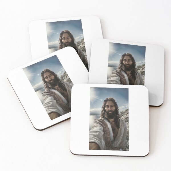 Item preview, Jesús junto al mar: Sábana Santa de Turín inspirada designed and sold by ShroudFaceAI.