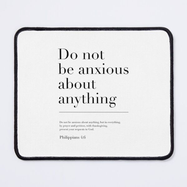 Item preview, Philippians 4:6 Bible Verse designed and sold by wisemagpie.