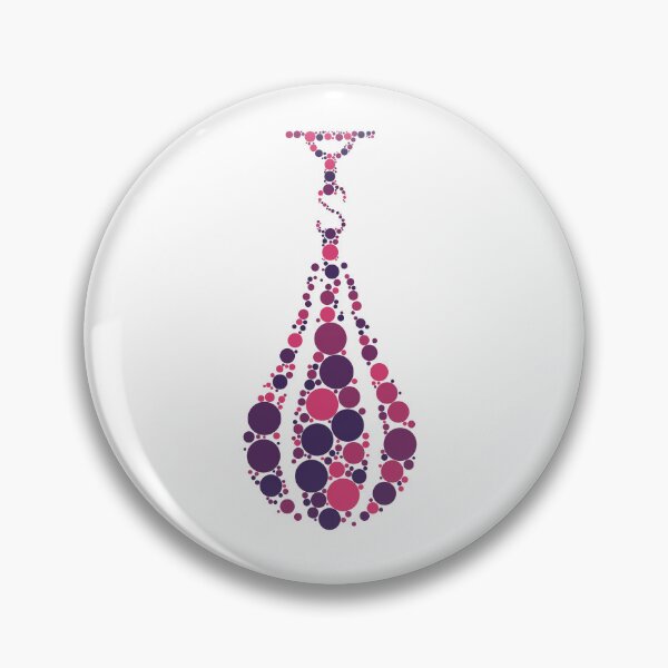 Item preview, Vintage Polka Dot Boxing Speed Bag International Dot Day  designed and sold by belladesign7.