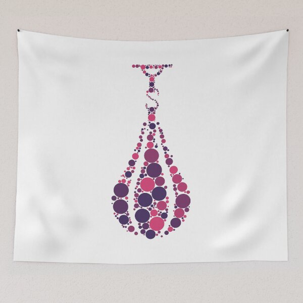 Item preview, Vintage Polka Dot Boxing Speed Bag International Dot Day  designed and sold by belladesign7.