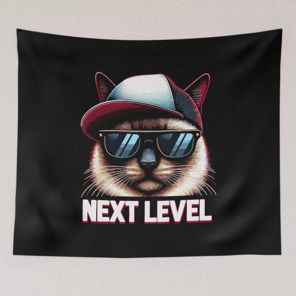 Item preview, Siamese Cat Siamese Cat Next Level Hip Hop Gift designed and sold by Pineapple-Tree.
