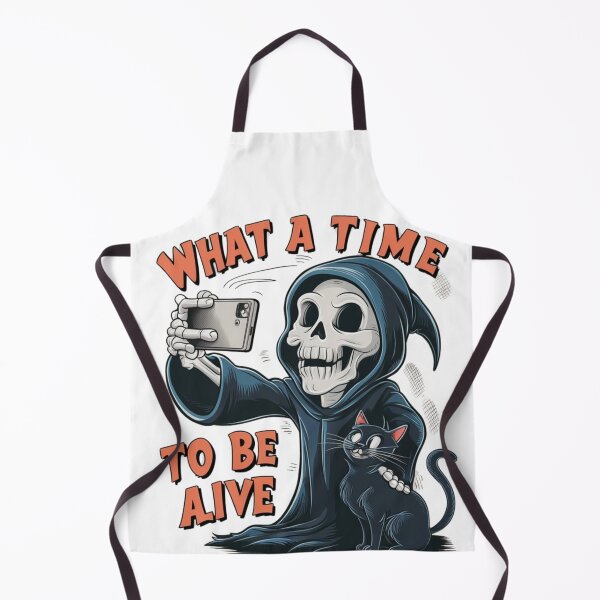 Item preview, "What a time to be alive" T-shirt - Cute, Funny, and Spooky Design #2 designed and sold by The Breathtaking You.