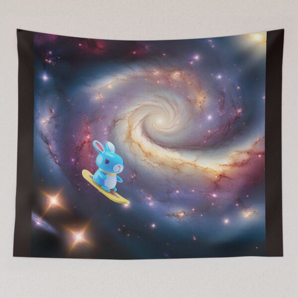 Item preview, Cowabunga Bunnies in Space 16, Solo, Shredding the Galaxy designed and sold by Randall Bennett.