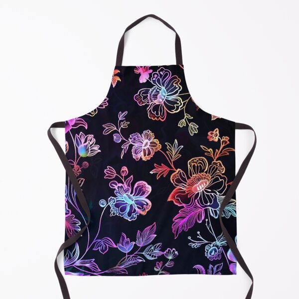 Item preview, Multicolor floral neon lace texture designed and sold by Fantasyplus.
