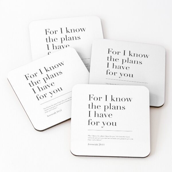 Item preview, Jeremiah 29:11 Bible Verse designed and sold by wisemagpie.