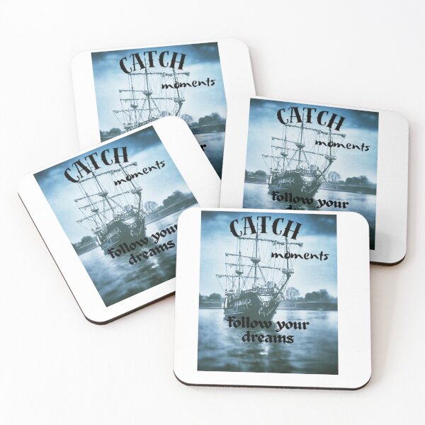 Item preview, cacht moment and follow your dreams designed and sold by WikPo.