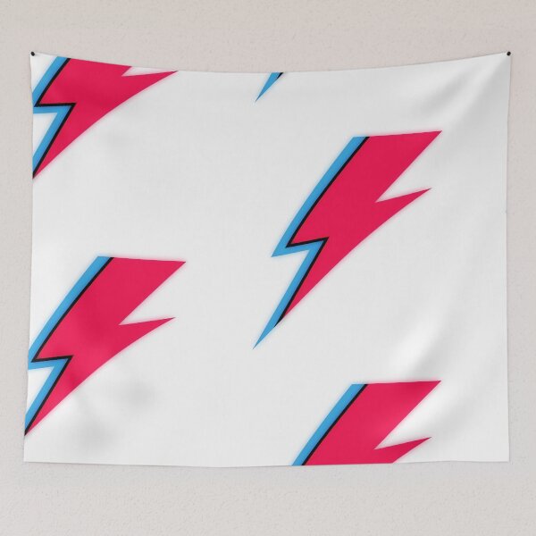 Item preview,  Lightning Bolt Legend: David Bowie Fan Art front designed and sold by trentnin.