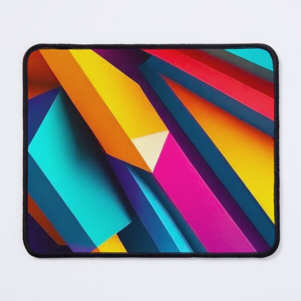 Item preview, Colorful Abstract Geometric Pattern | Yellow designed and sold by PinkGoddessLove.
