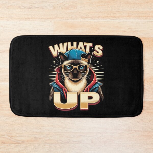 Item preview, Siamese Cat Siamese Cat Next Level What's up Gift designed and sold by Pineapple-Tree.