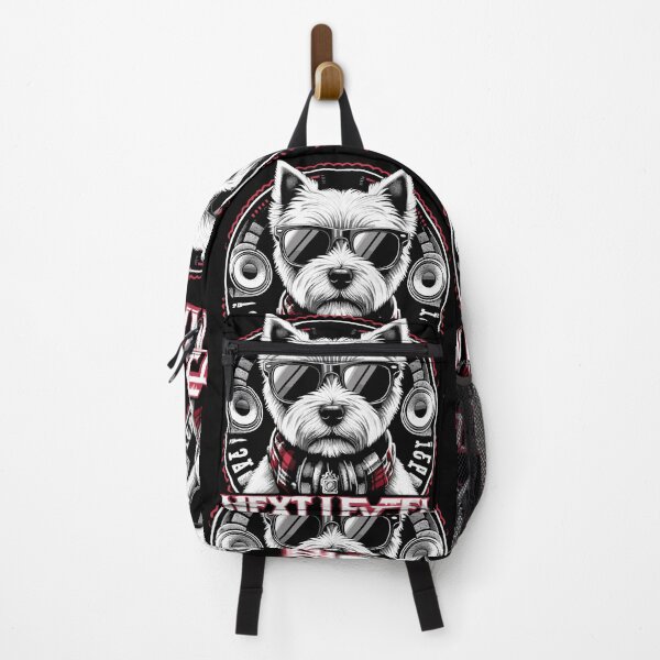 Item preview, West Highland White Terrier Next Level Hip Hop Gift designed and sold by Pineapple-Tree.
