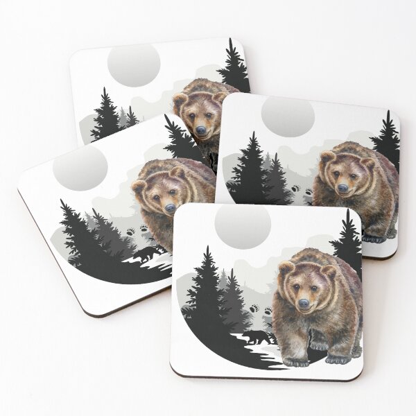Item preview, Big Bear Nature Tee designed and sold by SafariCreations.