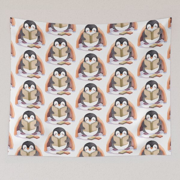 Item preview, PEACHY | SNOW | PENGUIN designed and sold by MUDUGAMU.