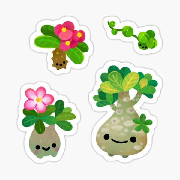 Item preview, Baby succulent 4 - green designed and sold by pikaole.