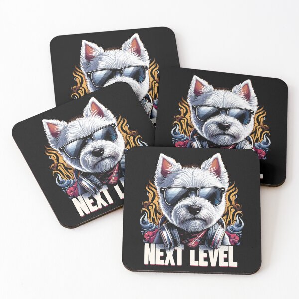 Item preview, West Highland White Terrier Next Level Hip Hop Gift designed and sold by Pineapple-Tree.