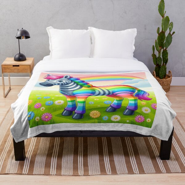 Item preview, Rainbow Zebra designed and sold by MindsAtelier.