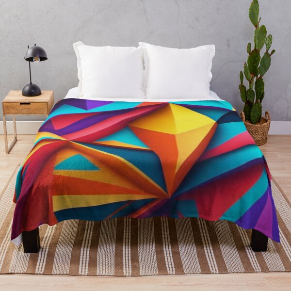 Item preview, Colorful Abstract Geometric Pattern | Orange & Yellow designed and sold by PinkGoddessLove.