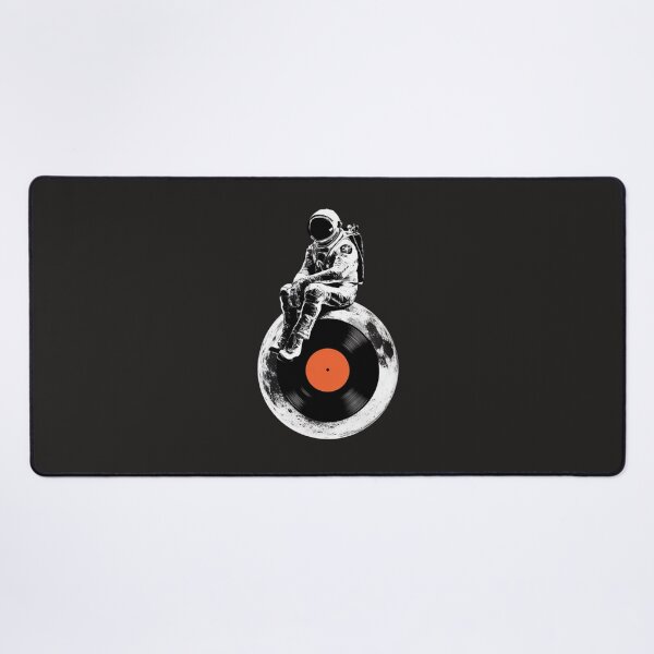 Item preview, Astronaut Sitting On The Vinyl Moon designed and sold by Anniko Art Studio.