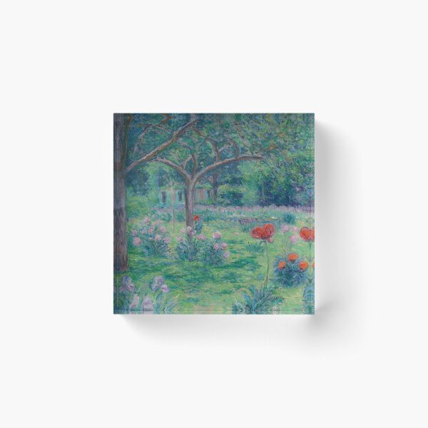 Aperçu de l'œuvre Le jardin fleuri de Monet à Giverny (Le jardin de Monet à Giverny) peinture de paysage par Blanche Hoschedé-Monet créée et vendue par Jéanpaul  Ferro.
