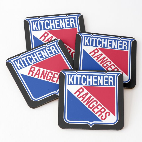 Item preview, Kitchener hockey Rangers with black background designed and sold by KandLDesigns9226.