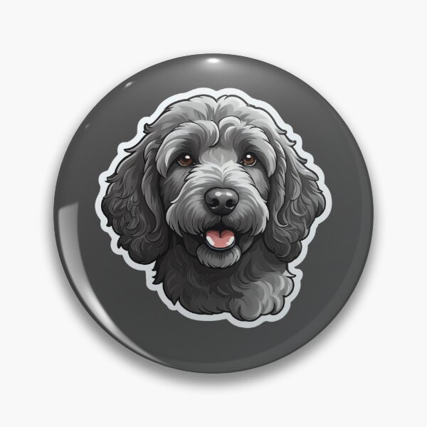 Item preview, Black Golden Doodle designed and sold by pixelpeakART.
