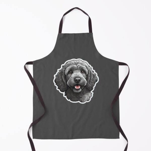 Item preview, Black Golden Doodle designed and sold by pixelpeakART.