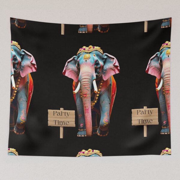 Item preview, Royal Wedding Pachyderm; The Majestic Celebrant designed and sold by Highhocreations.