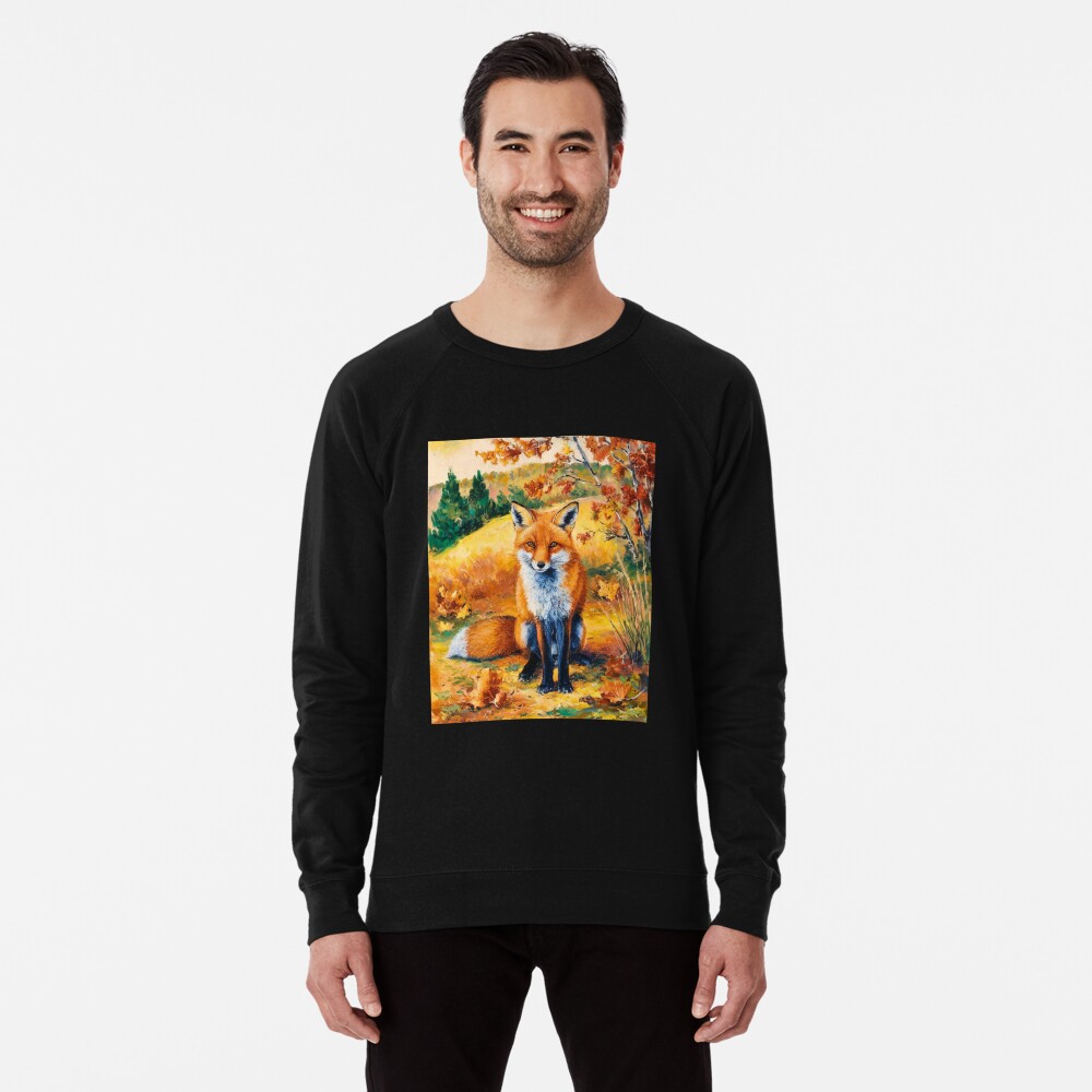 Item preview, Lightweight Sweatshirt designed and sold by FoxVibes.