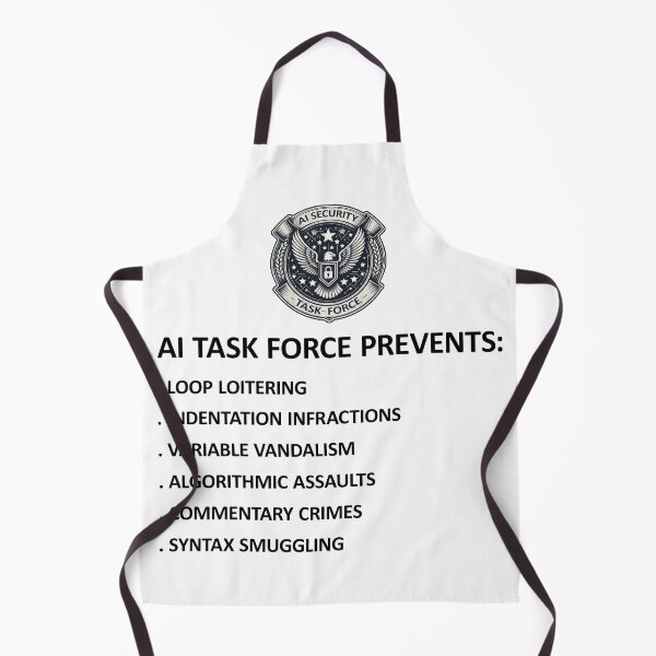 Item preview, AI Security Task Force Prevents Funny Stuff designed and sold by SportsT-Shirts.