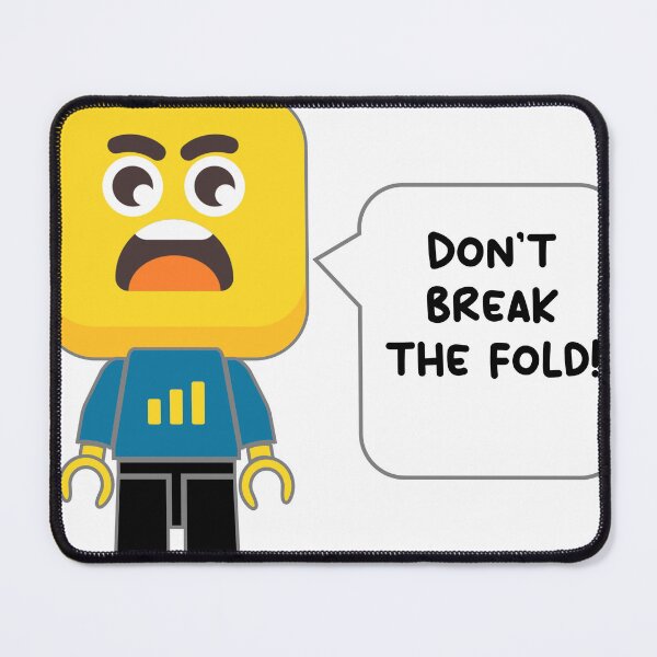 Item preview, Don't Break the Fold! designed and sold by KerryKolosko.