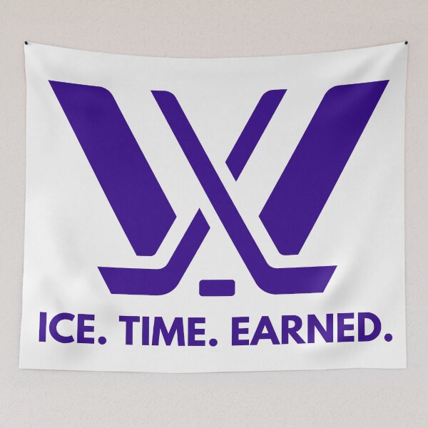 Item preview, Pwhl Ice time earned purple 1 designed and sold by KandLDesigns9226.