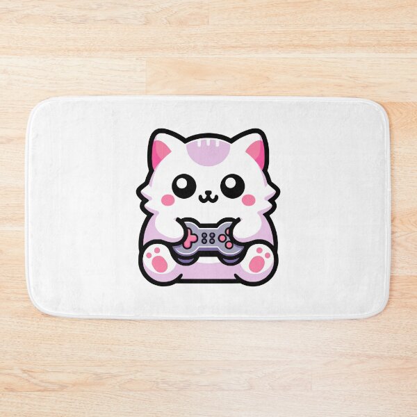 Item preview, Kawaii Gamer Cat designed and sold by PMCreative.