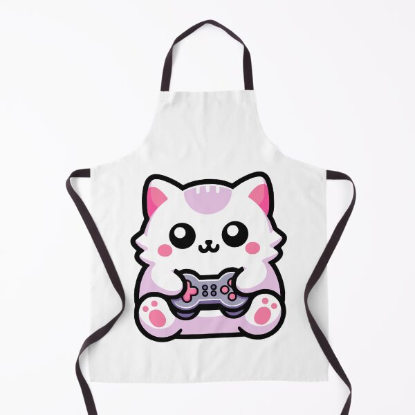 Item preview, Kawaii Gamer Cat designed and sold by PMCreative.