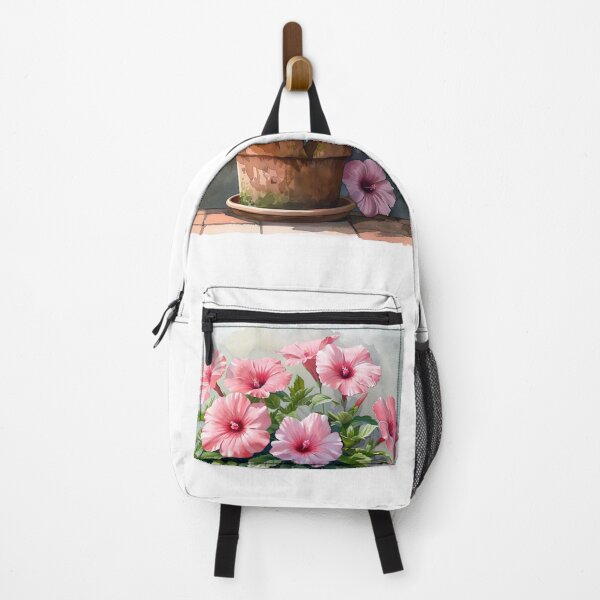 Item preview, Pink hibiscus in a pot designed and sold by Creet-Design.