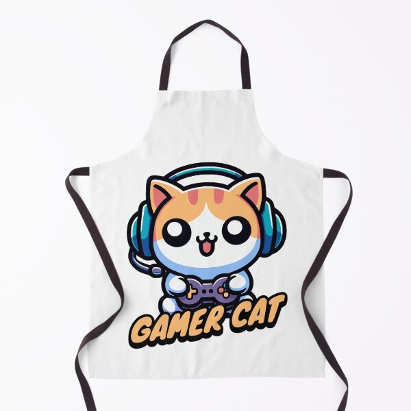 Item preview, Cute Gamer Cat designed and sold by PMCreative.