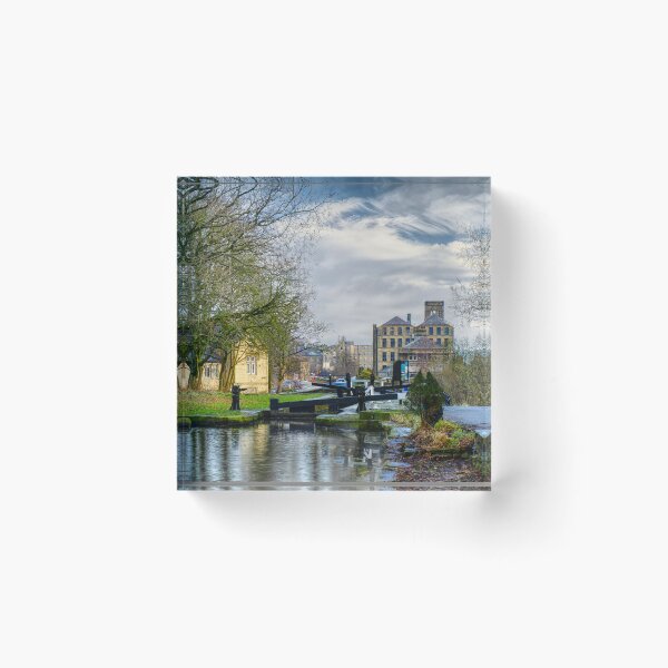 Item preview, Huddersfield Narrow Canal Slaithwaite designed and sold by Alisonchambers2.