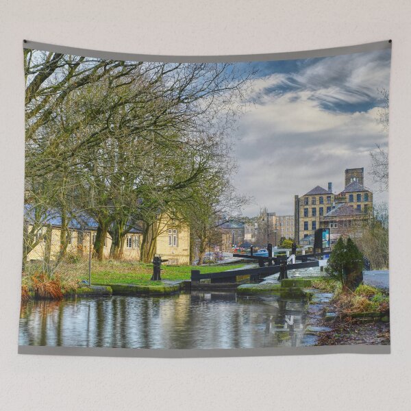 Item preview, Huddersfield Narrow Canal Slaithwaite designed and sold by Alisonchambers2.