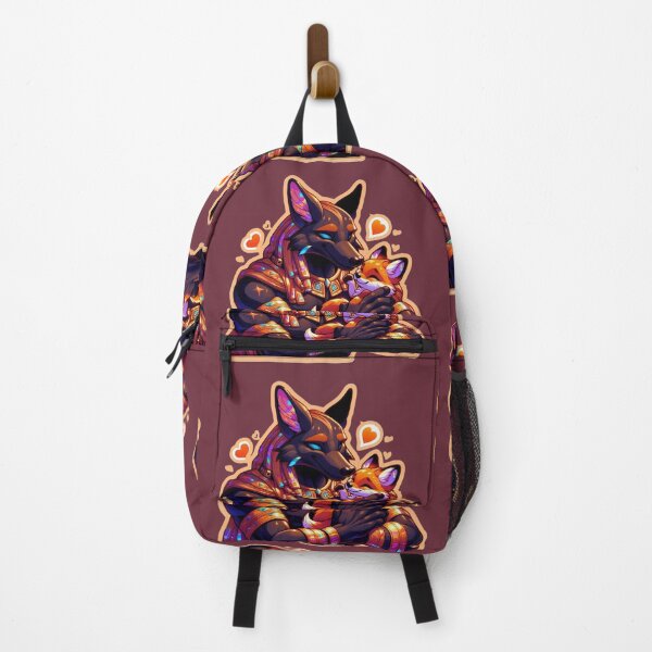 Item preview, Anubis and the little fox designed and sold by Queueka.