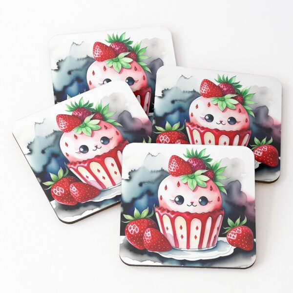 Item preview, Strawberry cupcake  designed and sold by Suzanne zen.