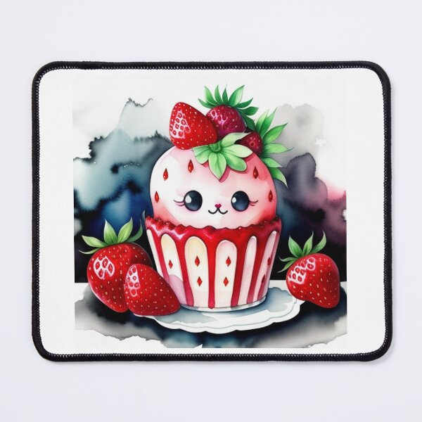 Item preview, Strawberry cupcake  designed and sold by Suzanne zen.