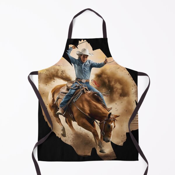 Item preview, Rodeo Ready vintage cowboy designs designed and sold by Redjakkal.