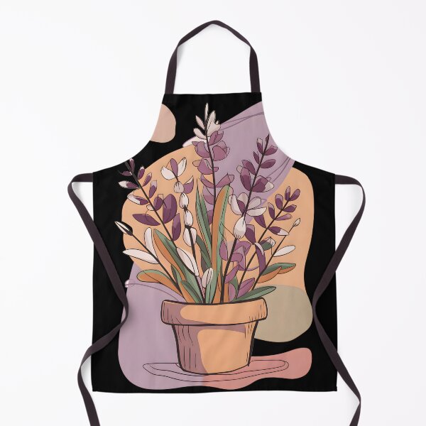 Item preview, Unique Flower Pot With Abstract Illustration designed and sold by ILOVEART247.