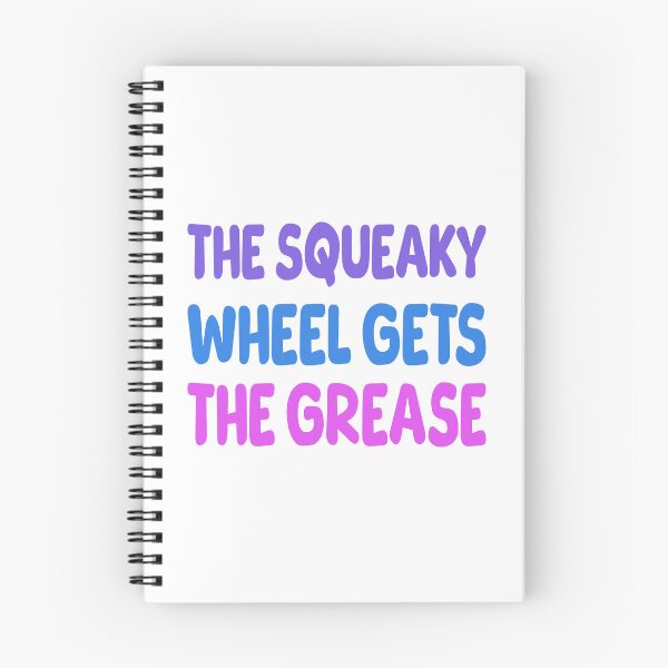 Item preview, The Squeaky Wheel Gets The Grease Colorful designed and sold by PMCreative.