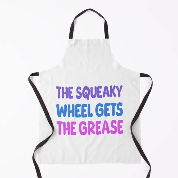 Item preview, The Squeaky Wheel Gets The Grease Colorful designed and sold by PMCreative.