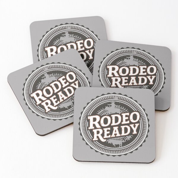 Item preview, Rodeo Ready vintage cowboy designs designed and sold by Redjakkal.